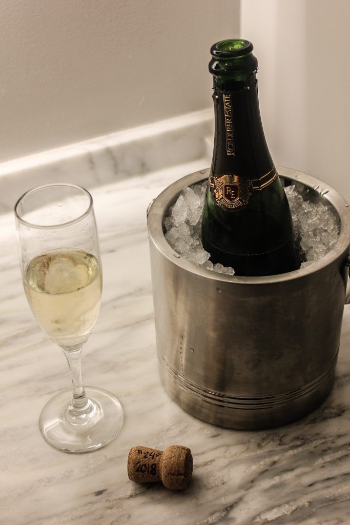 copa y champagne